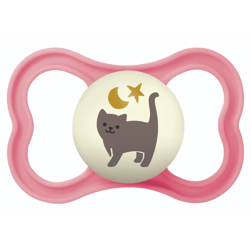 MAM Supreme Night Silicone 16-36 mån Pink