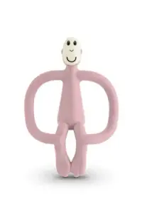 Matchstick Monkey Bitring - Monkey Tandsjukdomar - Dusty Pink