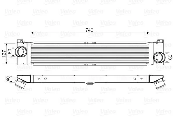 Intercooler VALEO 818586