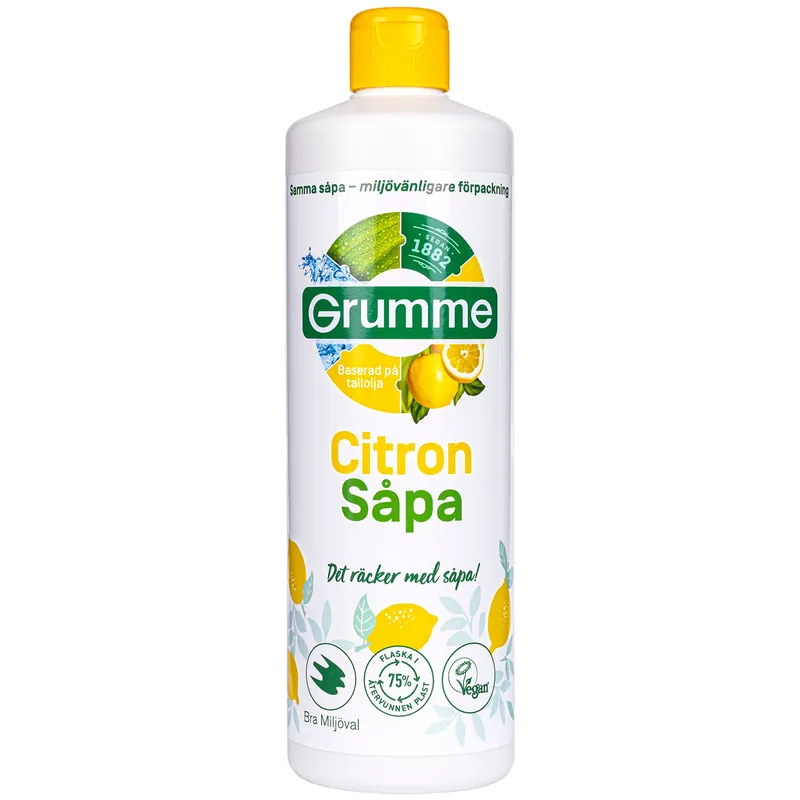 Såpa Citron Grumme 750 ml