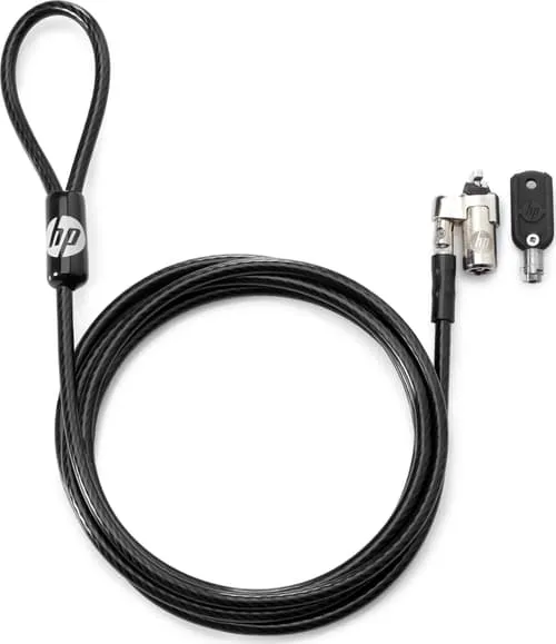 HP Keyed Cable Lock - lås för säkerhetskabe