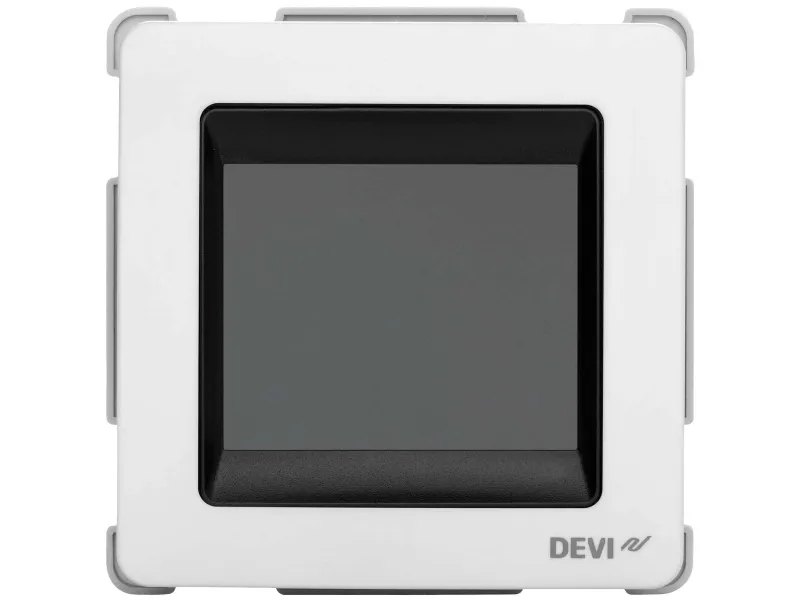 DEVIreg Touch intuitiv, programmerbar tidstermostat med trådsensor för EURO-lådor