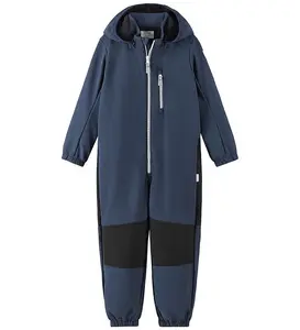 Reima Kids' Softshell Overall Nurmes Navy