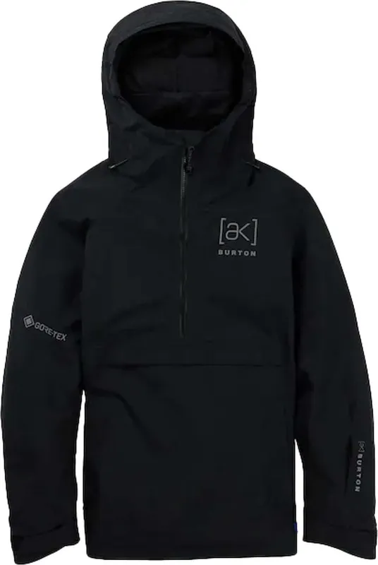 Burton Womens Ak Gore Kimmy Anorak True Black