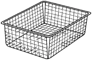 TRÅDBACK 427X527X185MM VIT | Beijerbygg Byggmaterial