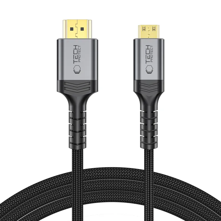 Tech-Protect UltraBoost Mini HDMI to HDMI 2.1 8K 60HZ 200cm Cable - Black