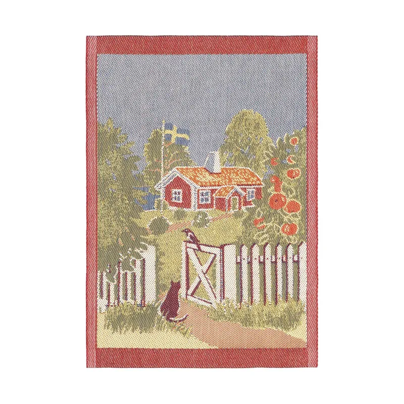 Ekelund Mitt Sverige kökshandduk 35 × 50 cm