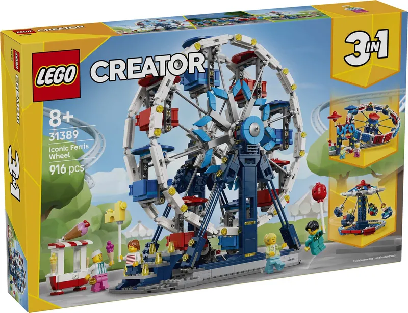 Ikoniskt pariserhjul LEGO® Creator (31389)