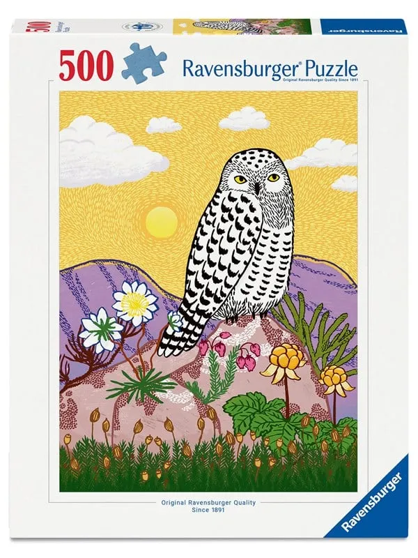 Ravensburger Snöuggla, 500 bitar - EMBARGO for SM