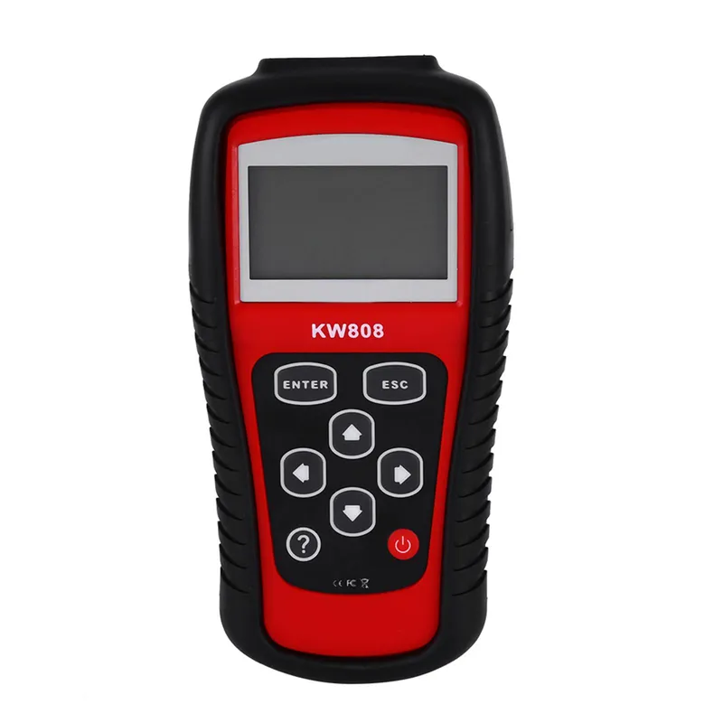 OBD2-skanner KW808 Bilfelkodsläsare Motoråterställningsverktyg