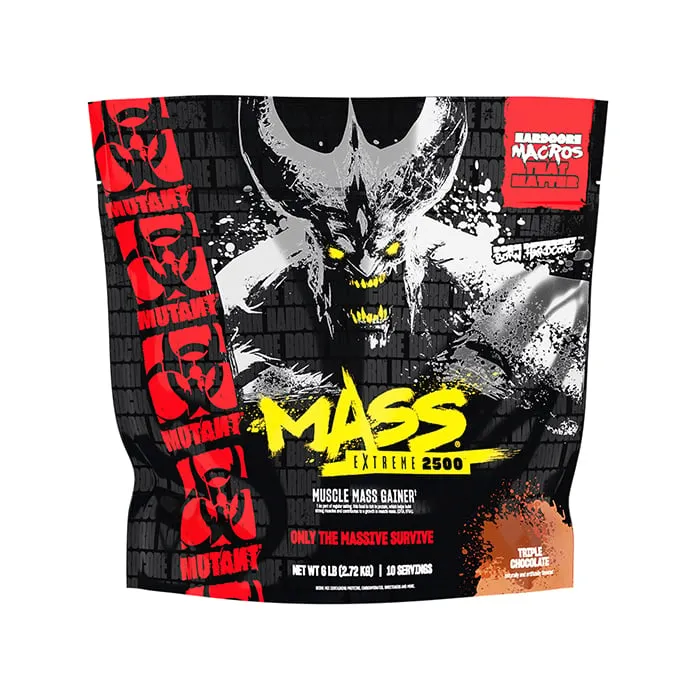 Mutant Mass Extreme 2500, Triple Chocolate, 2,72 kg
