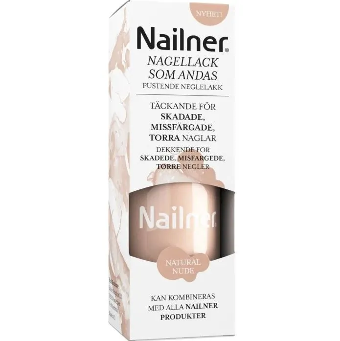 Nailner Breathable Nail Polish Nude 8 ml