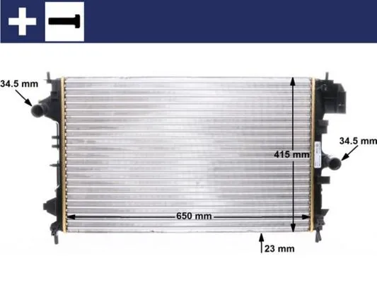 Kylare MAHLE CR 8 000S