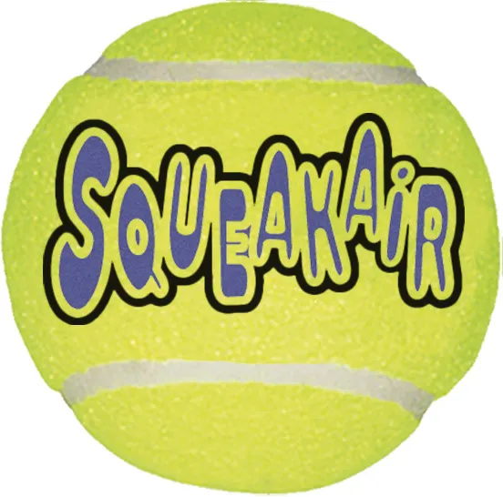 Leksak Kong SqueakAir Tennisboll 6 cm 3 st