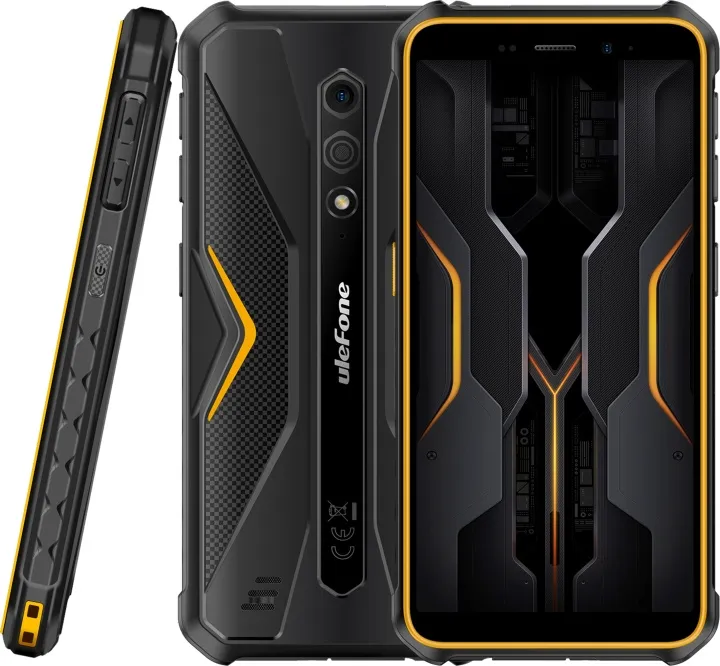 Ulefone Armor X12 Pro 13,8 cm (5.45″) Dubbla SIM-kort Android 13 4G USB Type-C 4 GB 64 GB 4860 mAh Svart, Orange
