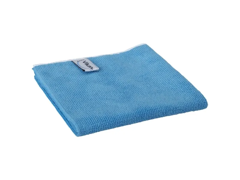 Torkduk mikrofiber Vikan Basic - 32x32cm blå - 5 st