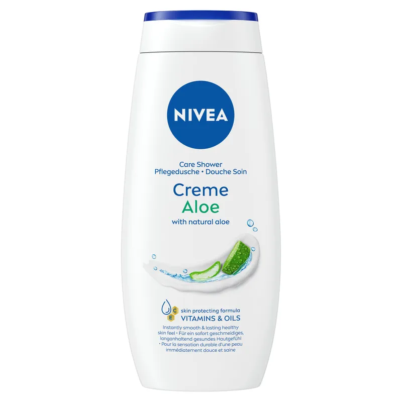 Nivea Aloe Vera Care Shower Cream Shower Gel