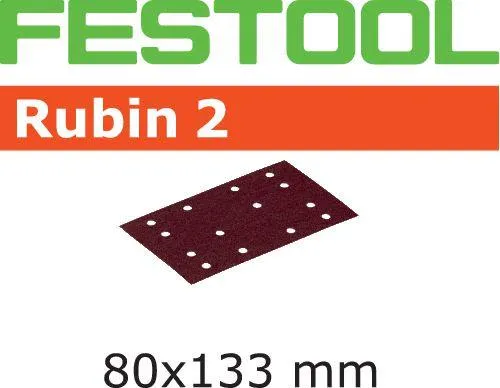 Festool STF RU2 Slippapper 80x133mm, 50-pack P120