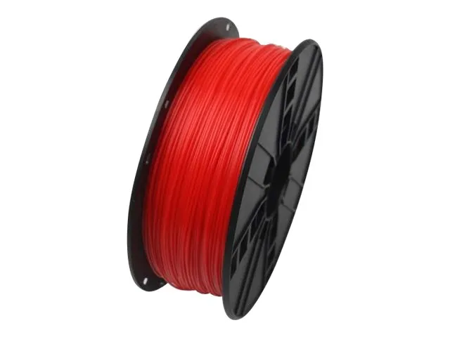 Gembird ABS filament – Fluorescerande röd – 1.75mm ø – 1 kg