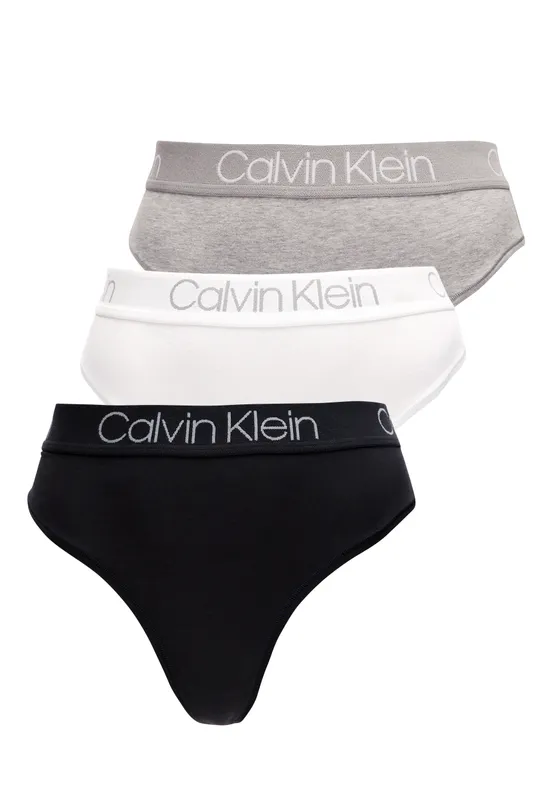 High Waist Thong 3-Pack
