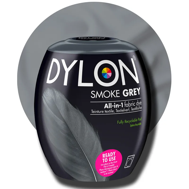 Dylon Pod All-in-1 textilfärg 65 Smoke Grey