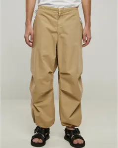 Urban Classics Wide Cargobukser Beige