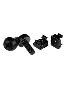 StarTech.com M6 x 12mm - Screws and Cage Nuts - skruv