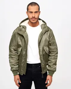Brandit CWU jacka med huva Oliv (#4373)