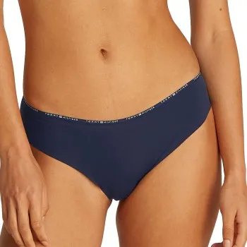 Tommy Hilfiger Trosor Essential Invisible Bikini Mörkblå XX-Large Dam