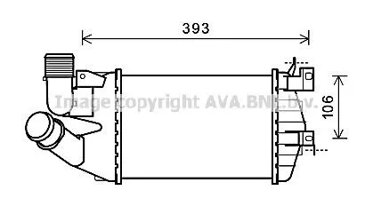 Intercooler PRASCO OL4584