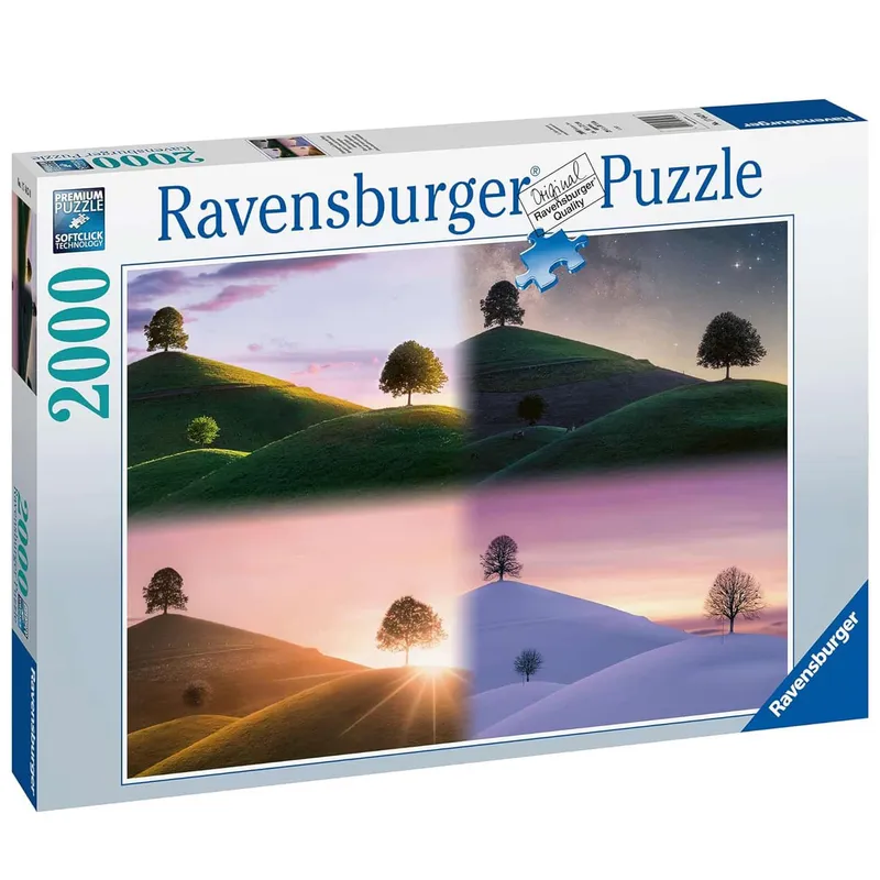 Ravensburger Pussel – Illustrationer över de olika årstiderna 2000 bitar