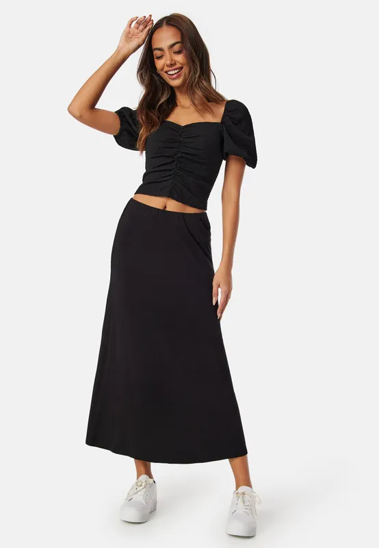 Soft Midi Skirt (#1159)
