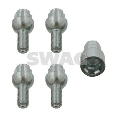 SWAG 30 92 7048 Låsbara hjulbultar