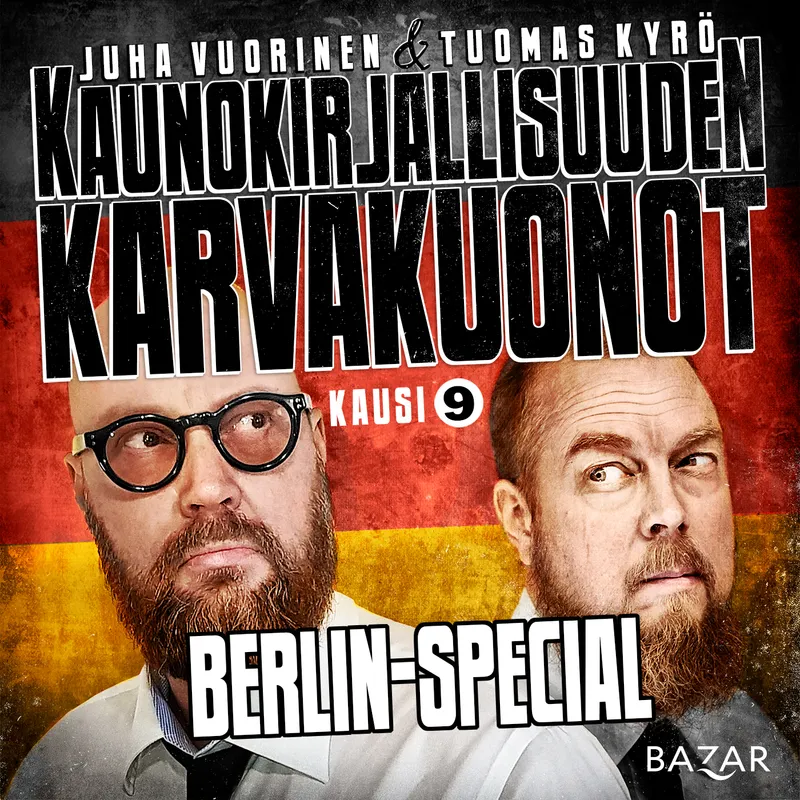 Kaunokirjallisuuden karvakuonot K9, Ljudbok