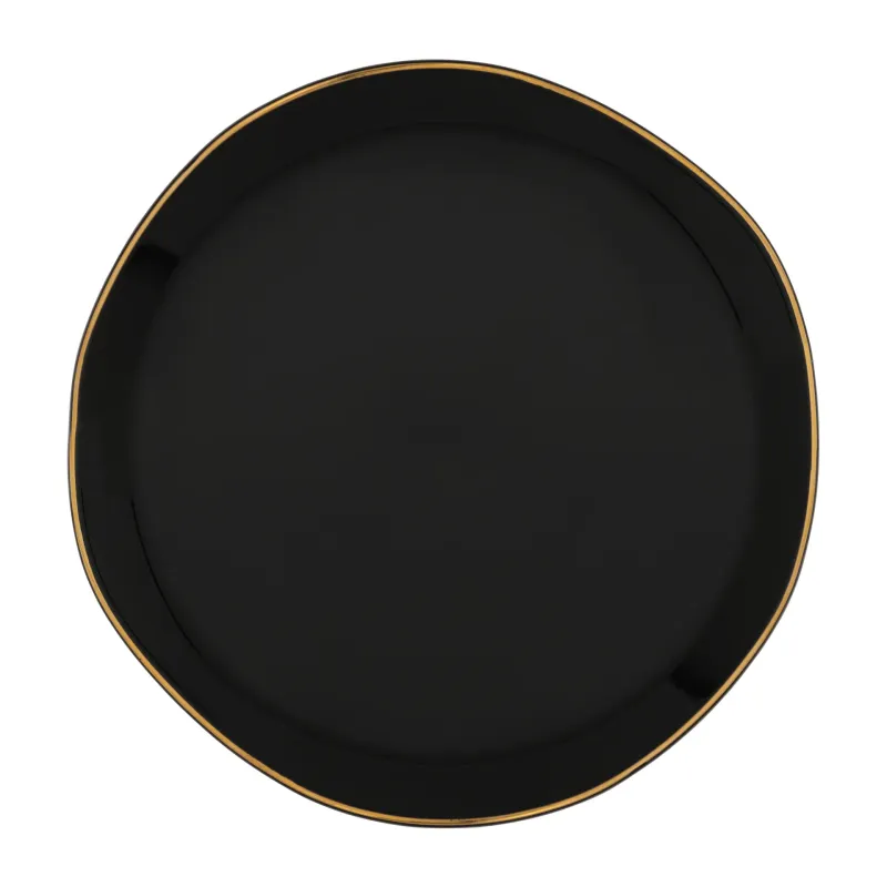 URBAN NATURE CULTURE Good Morning tallrik 17 cm Black