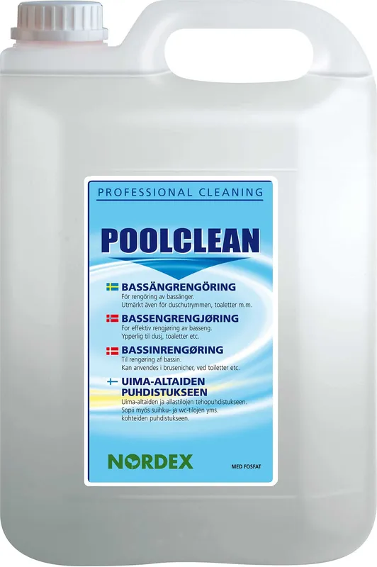 Bassängrengöringsmedel Poolclean 5 liter