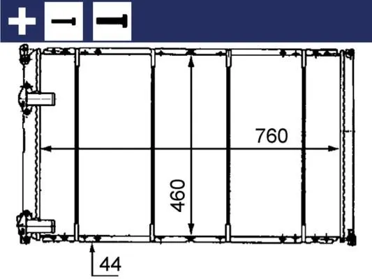 Kylare MAHLE CR 526 000S
