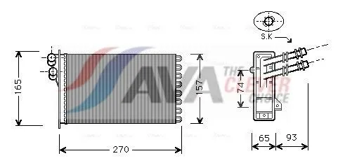 Värmepaket AVA COOLING SYSTEMS VN6173