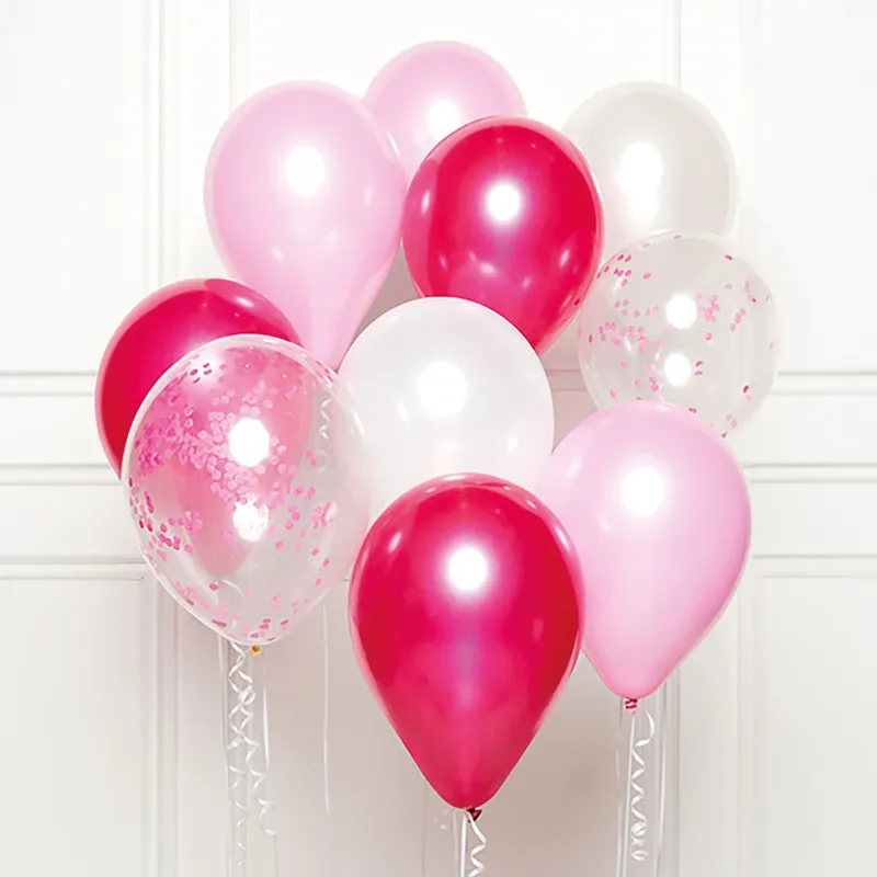 Ballongkit Rosa Mix – 10-pack