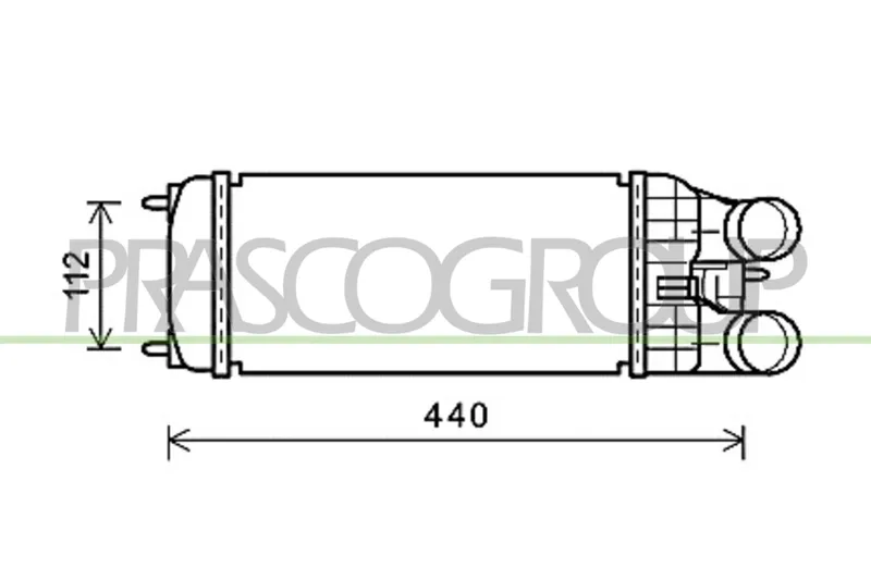Intercooler PRASCO CI325N001