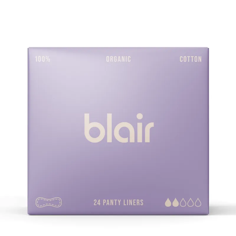 Blair Organic Cotton Pantyliners 24 st