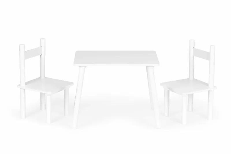 Bord + 2 stolar, barnmöbler, ECOTOYS set