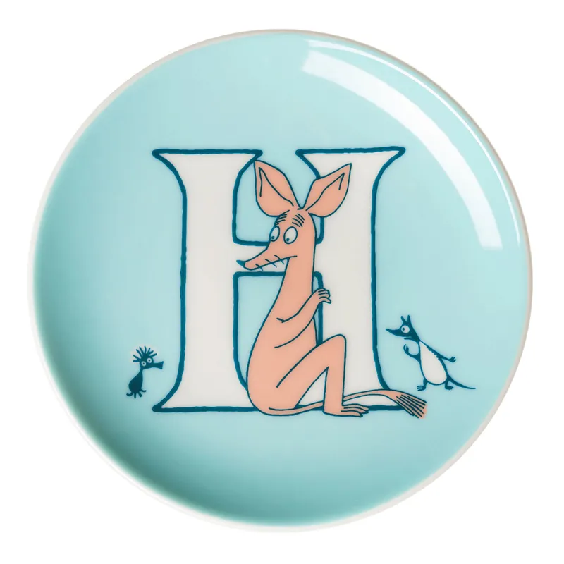 Moomin arabia Mumin H assiett 10,5 cm, blå