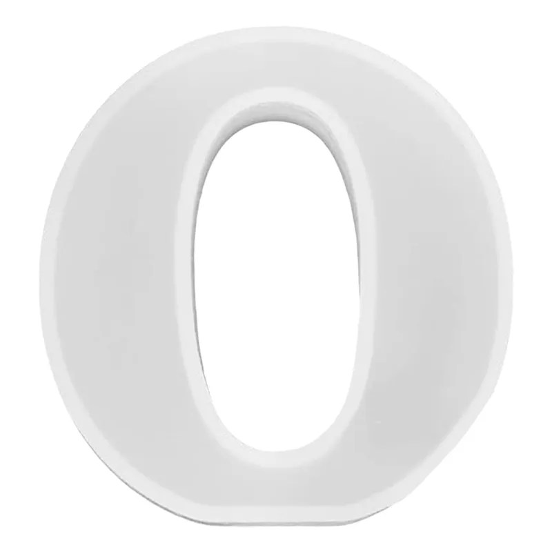 Bokstavsform i Silikon – Bokstav O