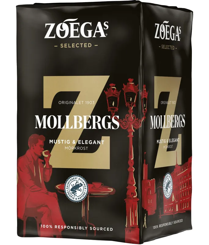 Kaffe Zoegas Brygg Mollbergs blandning 450 g