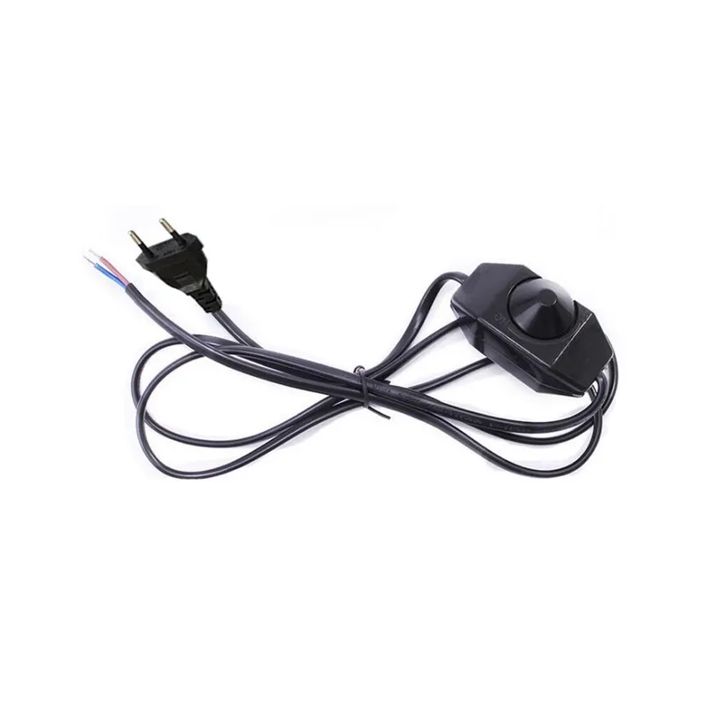 Kabeldimmer – 1,8m, 5-100W, 230V, Svart