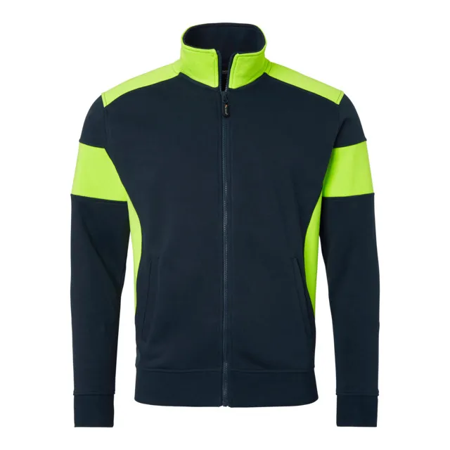SWEATSHIRT HELZIP 223 MARIN/GU XS | Beijerbygg Byggmaterial