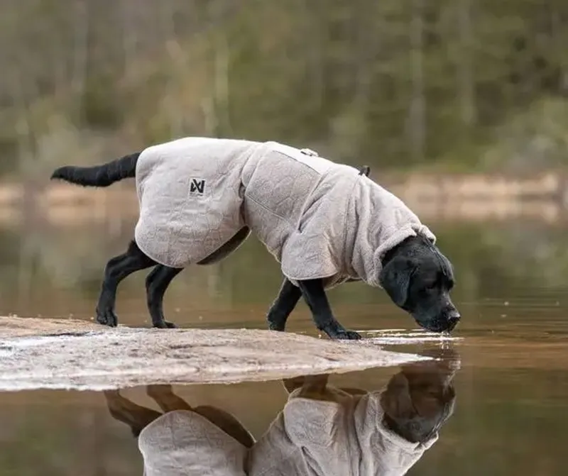 Non-stop Dogwear Drying Coat Sand