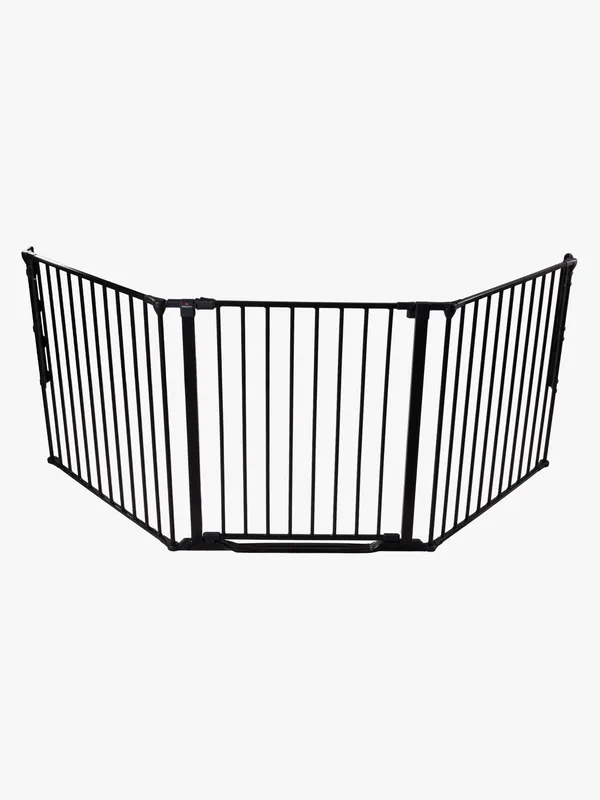 BabyDan Flex StepFree L Skruvgrind, Svart