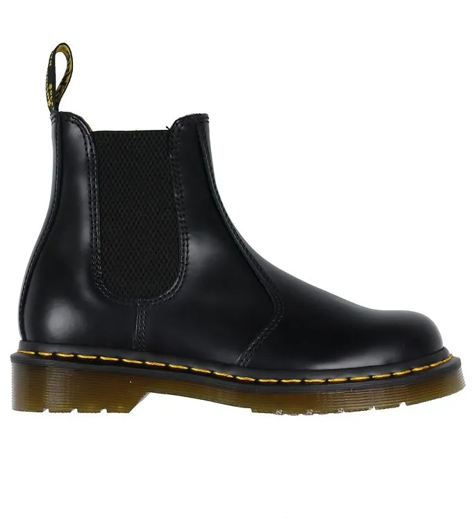 Dr Martens unisex. 22227001 2976 Ys Stövlar i slätt läder svart (44), Hud, Karta, Ingen, Casual